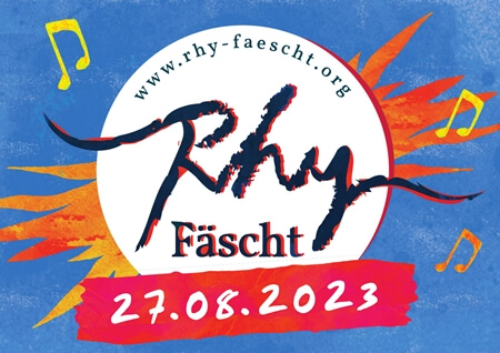 Rhy-Fäscht 2023 am 27. August